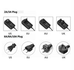 adaptateur secteur ac/dc 5v 2a 3a 6a 8a 10a plug us eu uk led