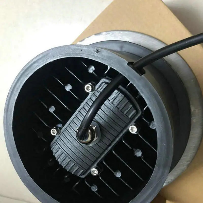 éclairage led spot moderne câble noir 20w 30w 50w ip68 aluminium