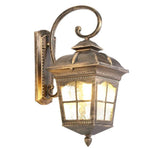 lampe murale bronze noir verre opalin classique vintage éclairage entrée chambre salle bains étude