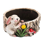 Cache-pot gris clair avec succulente décoration salon