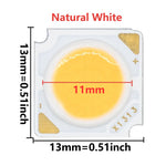 puce led cob 1313 carrée blanc naturel haute luminosité éclairage moderne haute qualité