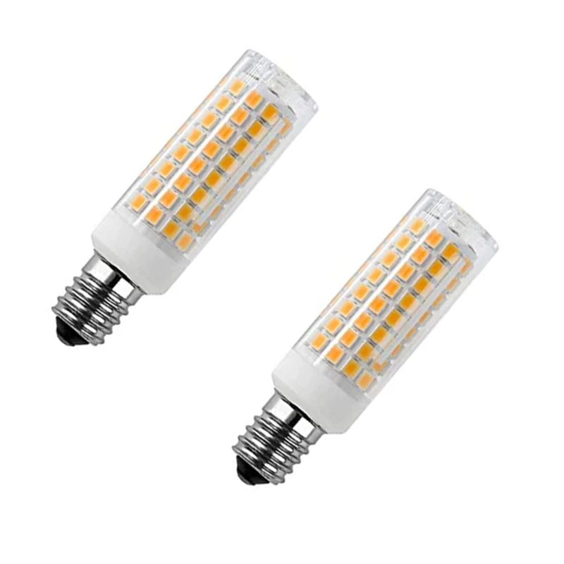 ampoule led e14 blanc jaune carrés dorés moderne 51 leds 33 leds 75 leds