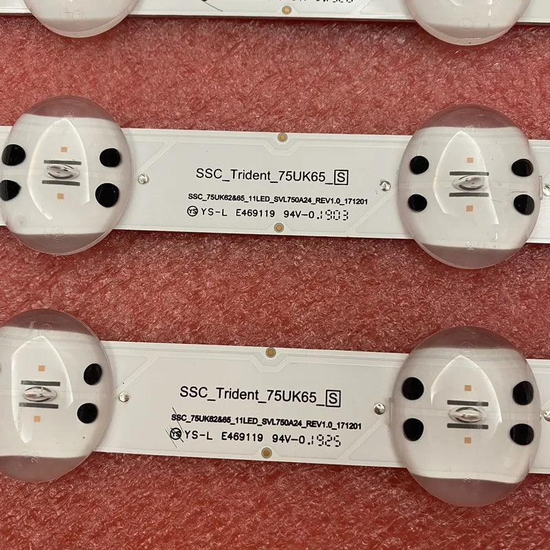 bandes led rétro éclairage téléviseur blanc moderne étiquettes techniques qr série