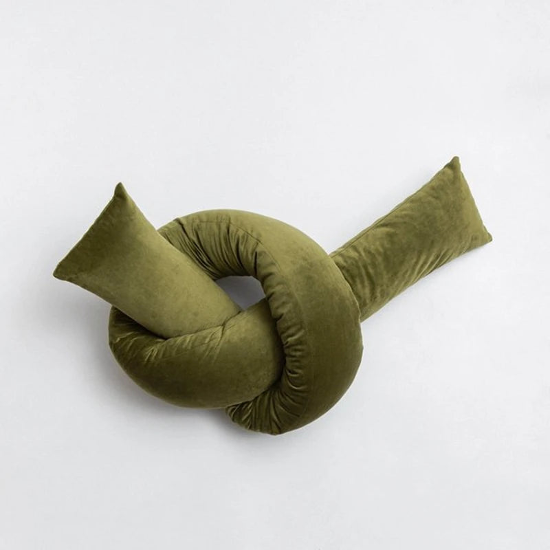 coussins décoratifs vert orange unis modernes confortables amovibles lavables adultes