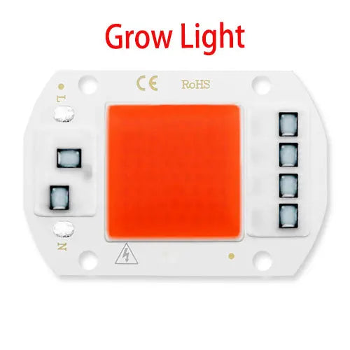 plaque led grow light croissance plante intérieur interrupteur connecteur électrique aluminium
