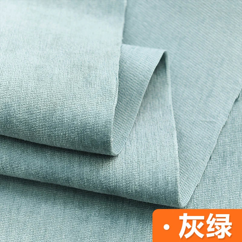 tissu chenille résistant couleurs solides large choix bricolage maison sofa tablecloth thickness epais