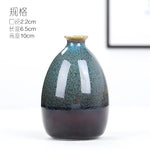 vases céramique modernes dégradé couleurs effet craquelé opacité totale artisanal résistant corrosion petits pots