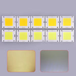 plaque led moderne 100w 30w 20w blanc jaune grille points
