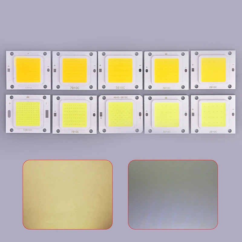 plaque led moderne 100w 30w 20w blanc jaune grille points
