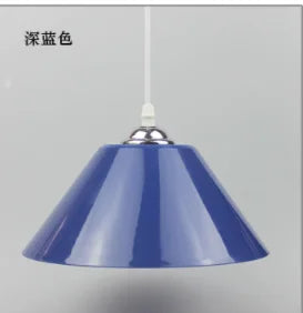 lampe suspendue moderne orange blanc rouge mat pvc plastique cuisine salle manger chambre coucher