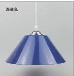 lampe suspendue moderne orange blanc rouge mat pvc plastique cuisine salle manger chambre coucher