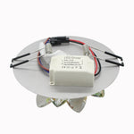 applique murale moderne cristal transparent verte dorée vis moderne élégante led 3w dimmable