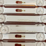 bandes led blanc marron connecteurs étiquettes codes qr moderne fonctionnel aluminium sans câble
