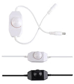 interrupteur rotatif led noir blanc gradation on off adhésif moderne certification ul rohs