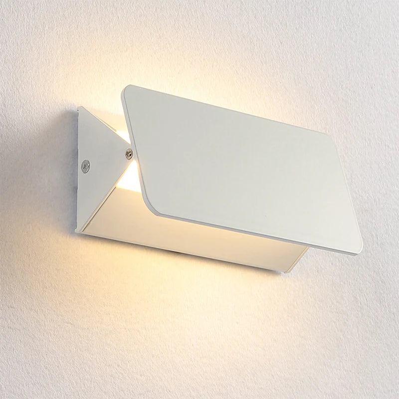 Détail de l'applique murale LED en aluminium