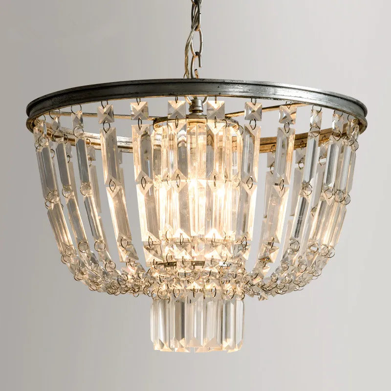 lustre classique cristal transparent doré rangs haute qualité autonome certification sécurité