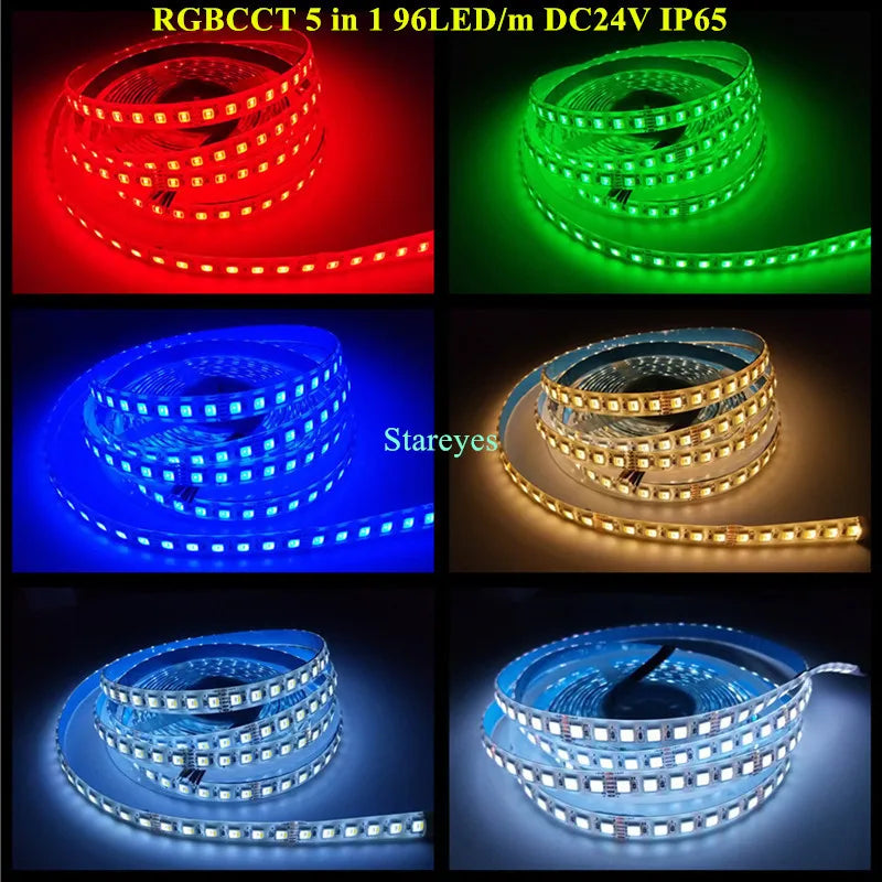 ruban led smd 60 led rouge vert bleu blanc rose jaune adhésif connecteurs modernes