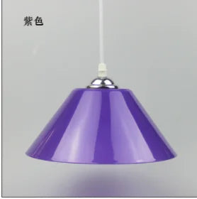 lampe suspendue moderne orange blanc rouge mat pvc plastique cuisine salle manger chambre coucher