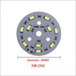 plaque led 5v blanc matrice diodes modernes 1w 2w 3w 5w 10w 12w