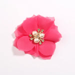fleurs artificielles rose violet rouge noir jaune bleu vintage strass extérieur decoration