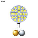 ampoules led g4 blanc chaud 2700k carrés lumineux moderne 24watts 6500k 180deg 20000h