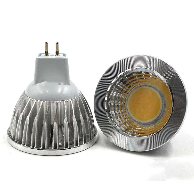 projecteur led cob 6w 9w 12w 15w gu5.3 ac 220v mr16 12v spot lumiere