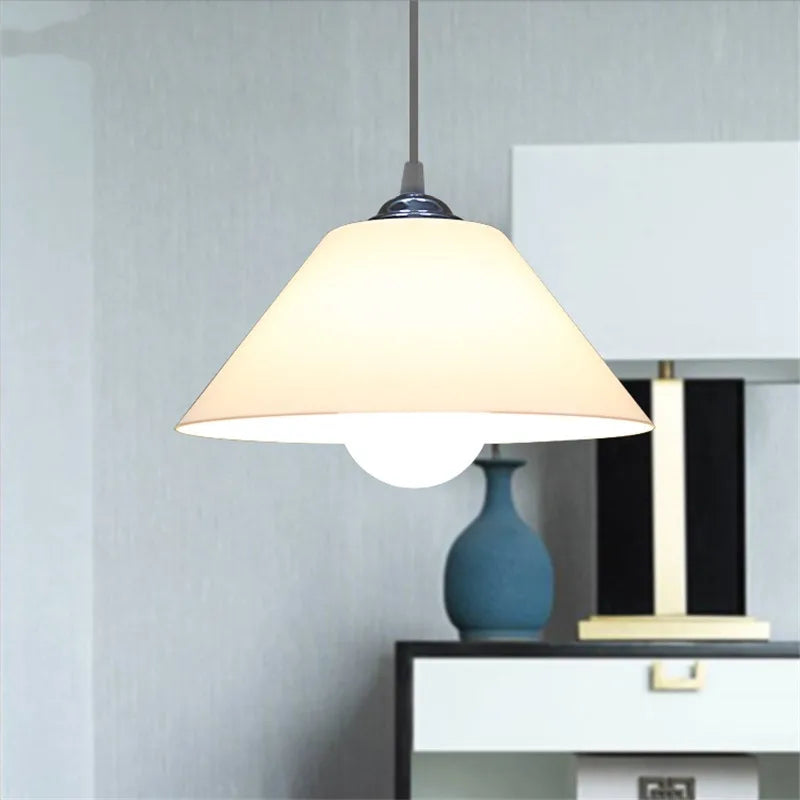 lampe suspendue moderne orange blanc rouge mat pvc plastique cuisine salle manger chambre coucher