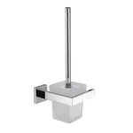 brosse wc murale acier inoxydable noir mat minimaliste salle bain porte brosses fixations