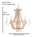 lustre suspendu noir rondes classique rustique salle manger chambre cuisine