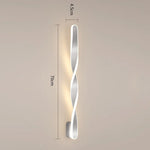 lampe murale moderne blanc ondulé fixée 220V LED 20+luminaires chambre salon