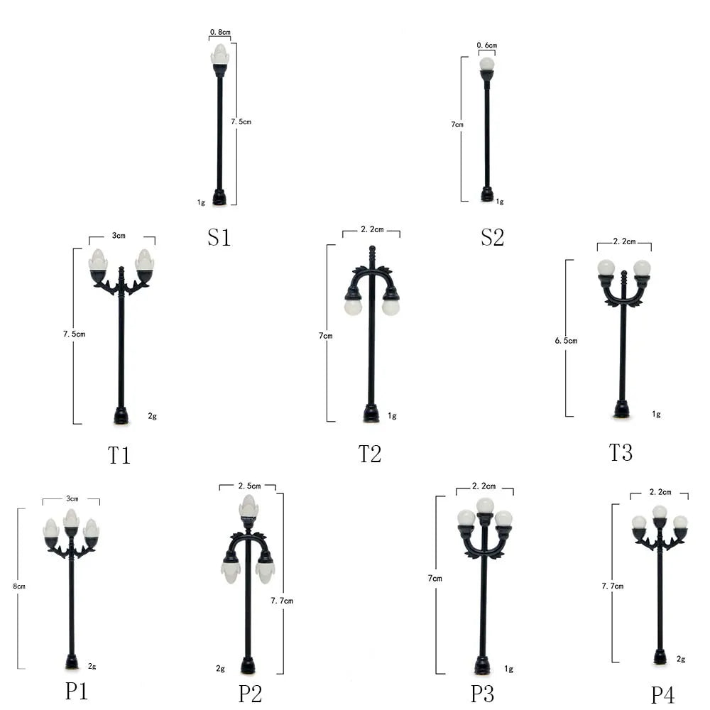 lampe miniature artificielle noire décoration maison bricolage artisanal classique moderne chambre