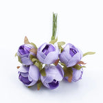 bouquet fleurs artificielles rouge rose blanche bleue violettes intérieur décoration romantique classique mariage anniversaire