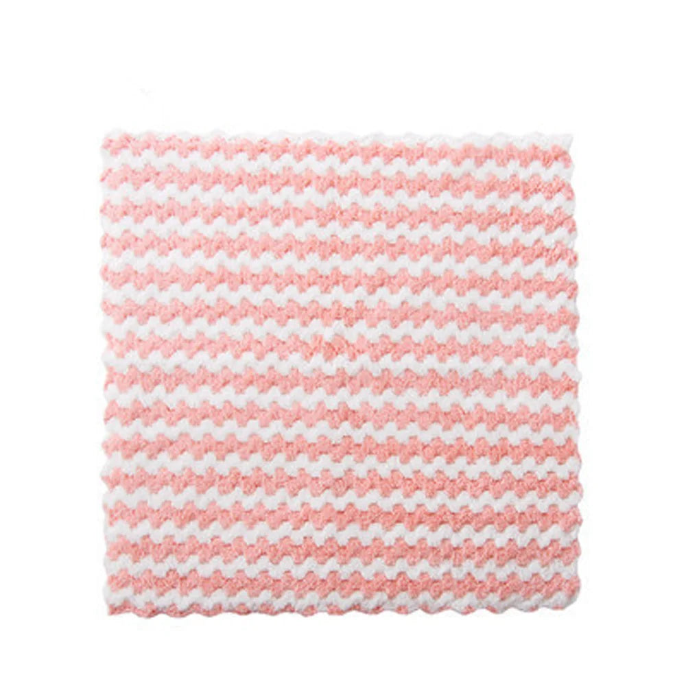lingettes nettoyage tissées beige rose bleu vert modernes absorbantes durable cuisine