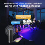 contrôleur led intelligent wifi rf 24g rh blanc noir cct rgb cct rgbw led