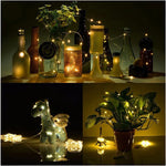 guirlande lumineuse multicolore led adhésive moderne noël vacances 40 leds 4m