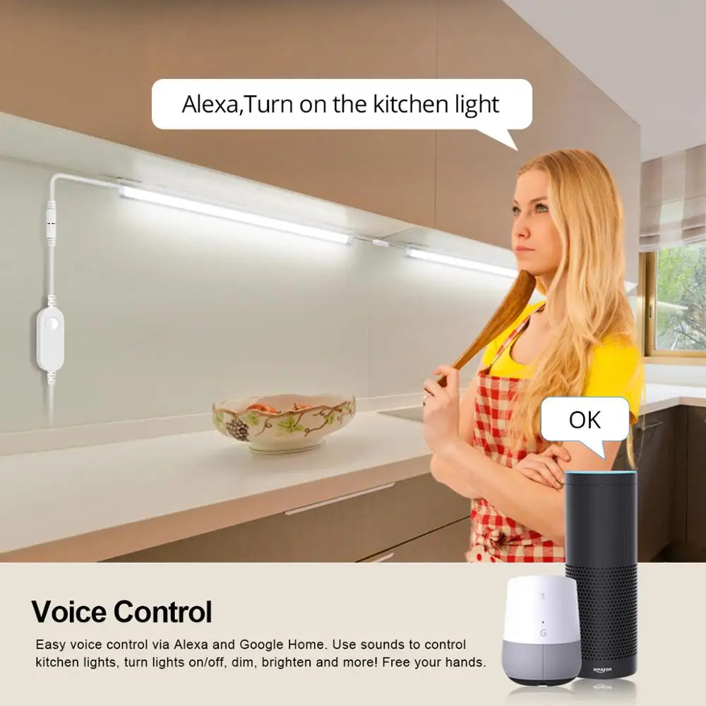 interrupteur intelligent blanc minimaliste controle wifi led bande rvb tuya app adhésif tactile 12v