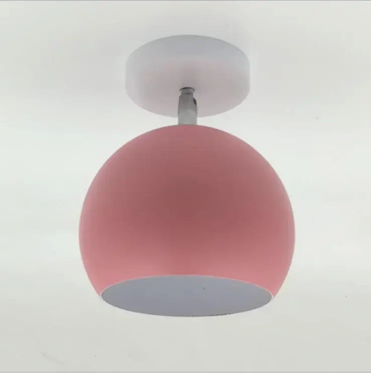 lampe suspension vert moderne minimaliste nordique matériau métal interrupteur bouton