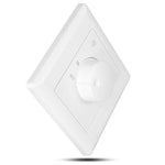 interrupteur mural blanc moderne réglable 630W AC110220V LED variateur fixations vis