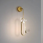 décoration moderne applique murale papillons or luminaire cuisine salle manger minimaliste