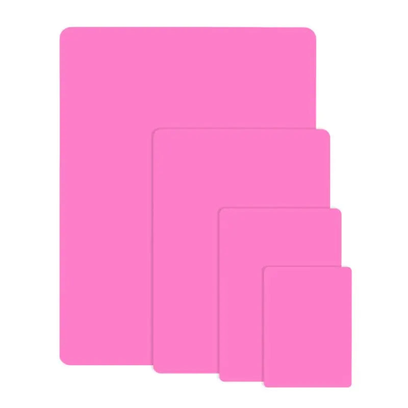 tapis silicone rose bleu moderne utilitaire découpe résine forme coquillage fleur ours