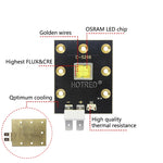 puce led haute puissance 20w 60w 75w 90w 150w 180w 200w 250w 300w noir