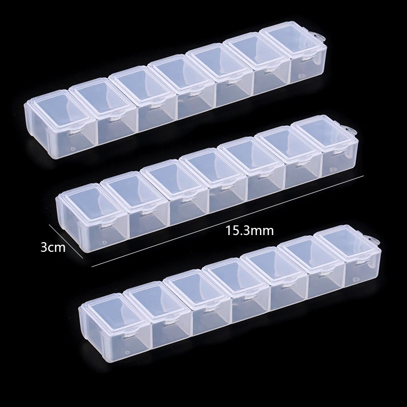 boîtes rangement bijoux transparentes modernes 24 compartiments clips pratiques écologiques