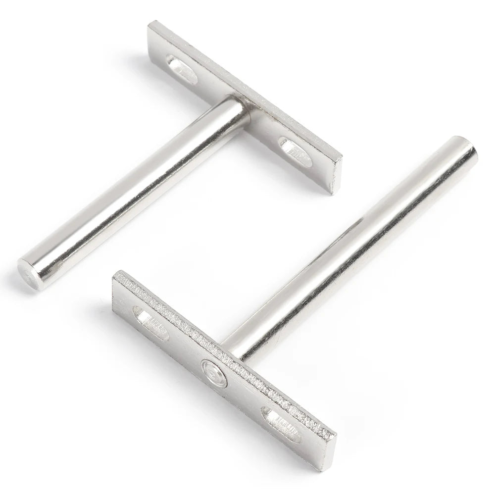 pinces mèches acier inoxydable modernes 120mm 96mm 70mm 14mmOpaque lisses argentées