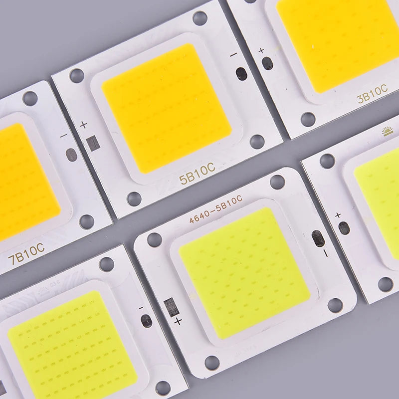 plaque led moderne 100w 30w 20w blanc jaune grille points