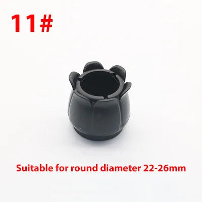 pieds chaise silicone antidérapants protection sol moderne noirs rond carré