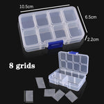 boîtes rangement transparentes compartiments amovibles boucle détachable moderne écologique pliable pratique