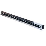 éclairage led souterrain moderne argenté noir ip68 24w 3000k 4000k 6000k aluminium flux2492000
