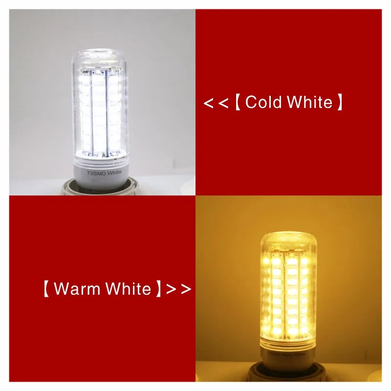 ampoule led maïs blanc chaud e27 décoration lustre maison moderne luminaire intérieur haute puissance