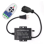 contrôleur led télécommande rf 1500w 23touches 110v 220v prise courant câble vis moderne noire