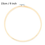 anneaux broderie bambou vis serrage classique différents diamètres cross stitch frame outils couture